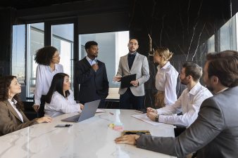 Three Steps to Empower Organizational Agility people-taking-part-business-event